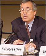 World Bank chief economist Nicholas Stern