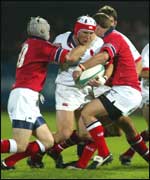 Jonny Bell was replaced by Shane Stewart in the final quarter