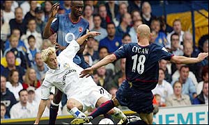 The passion between the sides is evident and leads to some risky tackles