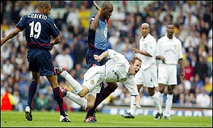 Leeds are completely outplayed in the first half