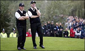 Pierre Fulke and Phillip Price lost on their Ryder Cup debut