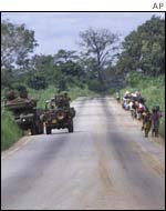 French troops in the Ivory Coast