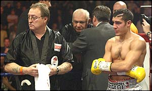 Stephen Smith is unhappy after being disqualified