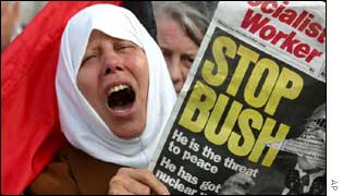 Demonstration in London 28 September