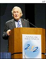 World Bank President James Wolfensohn