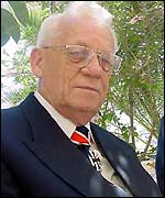 Georg Voegerl, former German Luftwaffe pilot