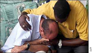 Charles Izard lost his wife and two children in the tragedy