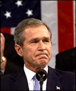 US President George W Bush