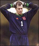 Wales goalkeeper Paul Jones