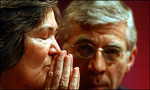 Clare Short and Jack Straw