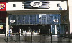 Boots shop