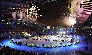 The Commonwealth Games closing ceremony