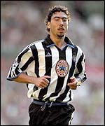 Newcastle defender Marcelino