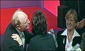 Neil Kinnock and Cherie Blair