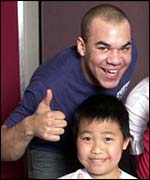 Danny Foster promoting Radio 4's Go 4 It