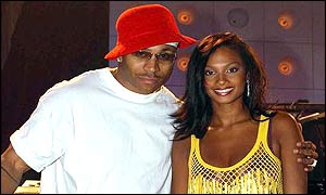 Rapper LL Cool J and Alesha Dixon, from the girl group Mis-Teeq, hosted the ceremony