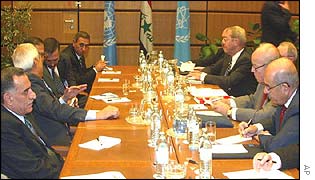 Inspectors meet Iraqi representatives in Vienna
