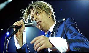 David Bowie at the Hammersmith Apollo