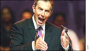 Prime Minister Tony Blair