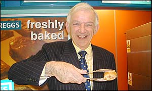 Mike Darrington, managing director, Greggs