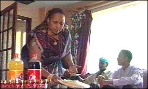 Shukri Dhaibaas at home