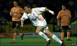 Barry Wilson opens the scoring for Livingston