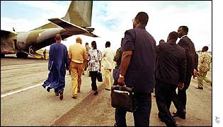 West African mediators heading for rebel-held Bouake