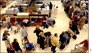Check-in at Heathrow