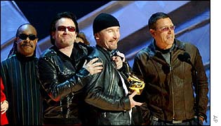 Rock group U2