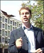 Breakfast reporter Graham Satchell