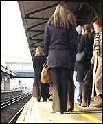 Rail commuters