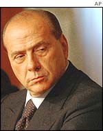 Italian Prime Minister Silvio Berlusconi