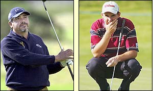  Argentine Eduardo Romero leads on seven under par 