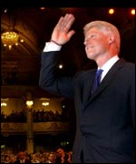 Clinton at the Labour Party Conference