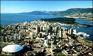 Vancouver skyline