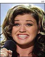 American Idol winner Kelly Clarkson 