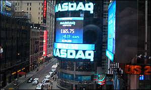 Nasdaq Market Site in Times Square, Manhattan