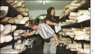 Zimbabwe ivory auction