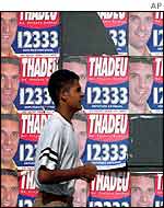 Poster for state deputy candidate in Sao Paulo