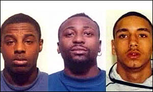 Germaine Hunt, Joseph Edwards and Tyiesse Nightingale