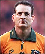Australian winger David Campese