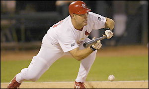 Andy Benes pitches well and allows his team-mates to score