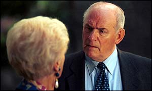 EastEnders Pat and Roy Evens (Pam St Clement and Tony Caunter)