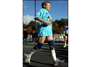 Jane Tomlinson, 38, from Rothwell in Leeds