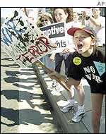 Anti-war protests in Los Angeles