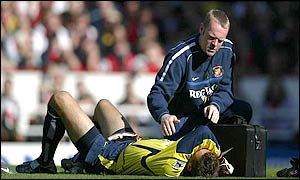 Sunderland keeper Thomas Sorensen
