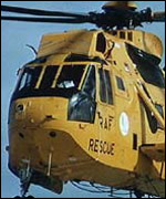RAF helicopter