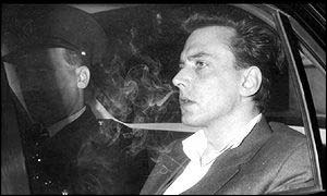 Ian Brady in police car