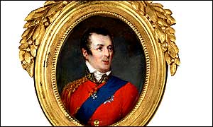 Duke Of Wellington Miniature Portrait
