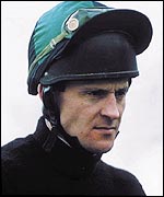 Former jockey Graham Bradley pictured at Sandown races in 1996